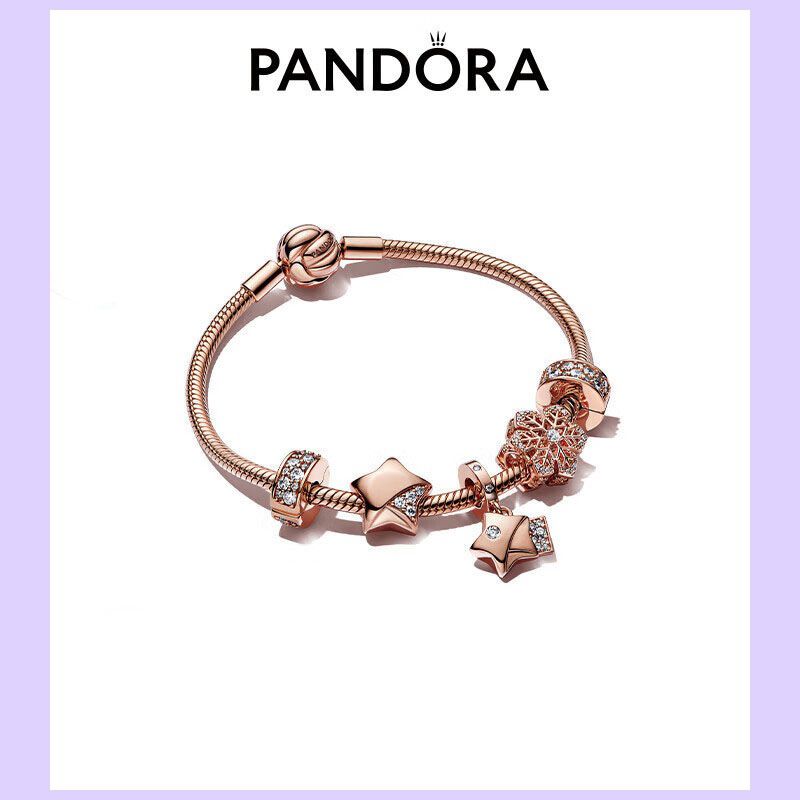 Pandora Lucky Star Collection สร้อยข้อมือ R...