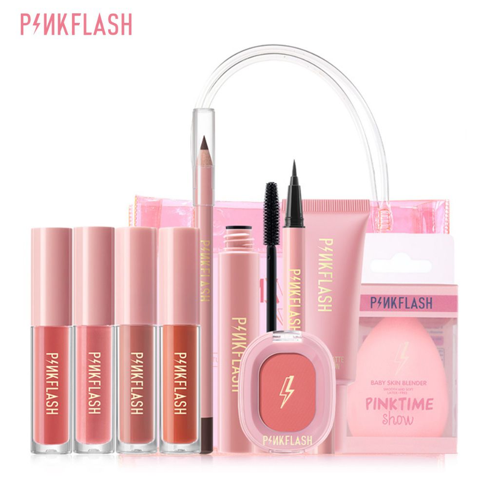PINKFLASH เซตลิปสติก อายไลเนอร์ ดินสอเขียนค...