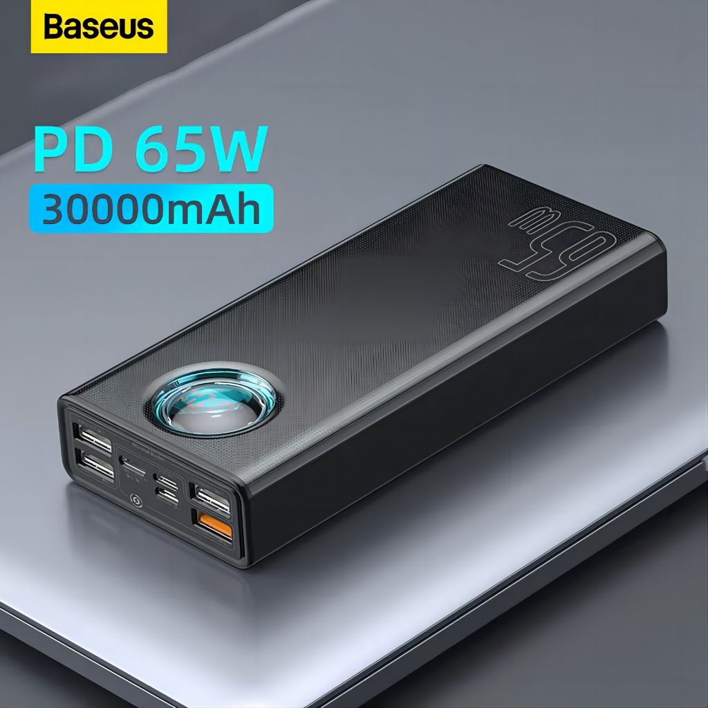 Baseus 30000mAh 65W ชาร์จเร็ว พาวเวอร์แบงค์...